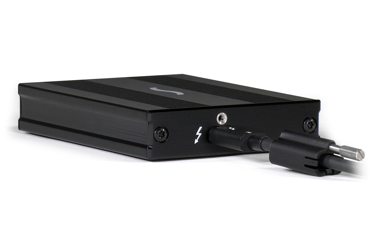 Media Card Reader with Thunderbolt 3 Cable and ThunderLok