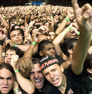 Iron Maiden Crowd