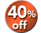 40% off