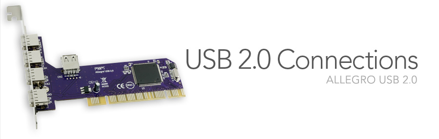 Allegro USB 2.0 - USB 2.0 Connections