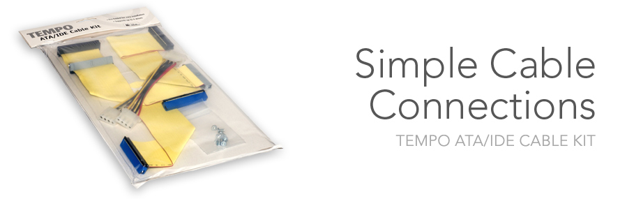 Tempo ATA/IDE eCable Kit - Simple Cable Connections
