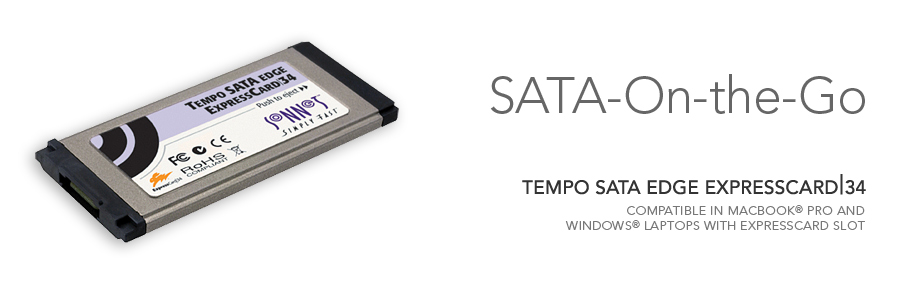 Tempo SATA Edge ExpressCard/34