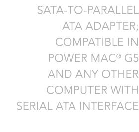 SATA-to-Parallel ATA Adapter