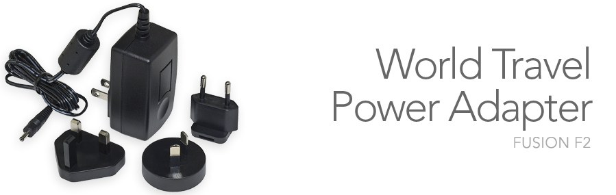Word Travel Power Adapter - Fusion F2