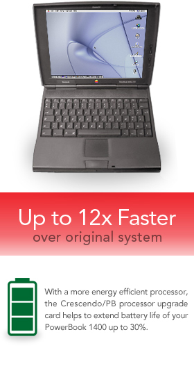 Up to 12x faster over original system