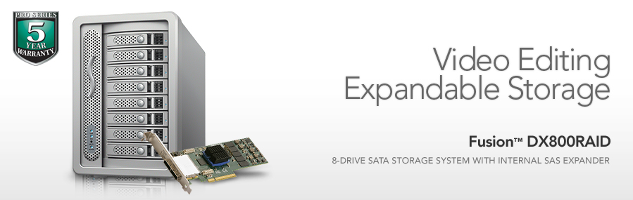 Fusion DX800RAID