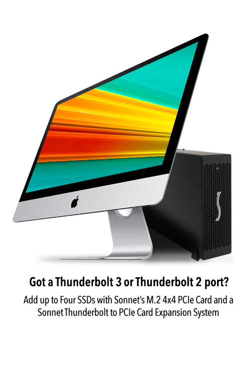 iMac with Echo Express III-D