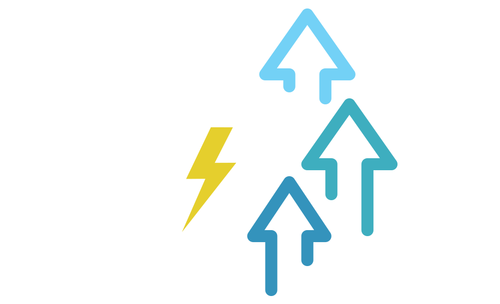 Intelligent power delivery and management icon.