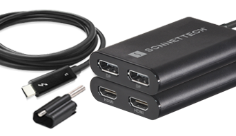 Group of Sonnet accessories and cables.