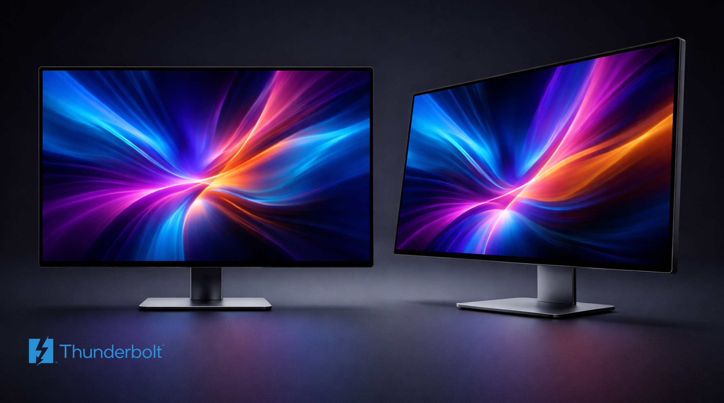 Echo 20 Thunderbolt 4 SuperDock connected to MacBook Pro and external USB NVMe SSD drive.