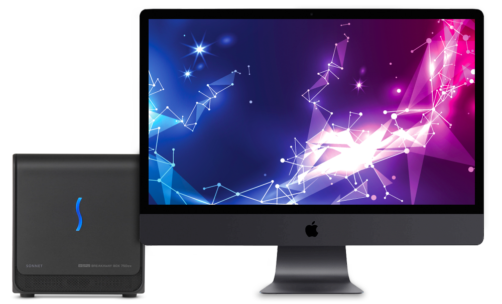 iMac Pro with eGPU Breakaway Box