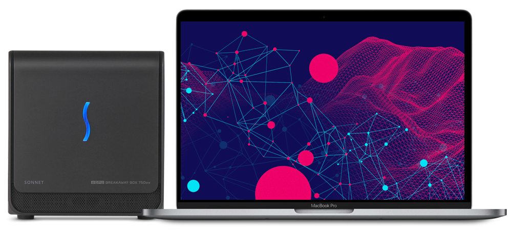 MacBook Pro with eGPU Breakaway Box