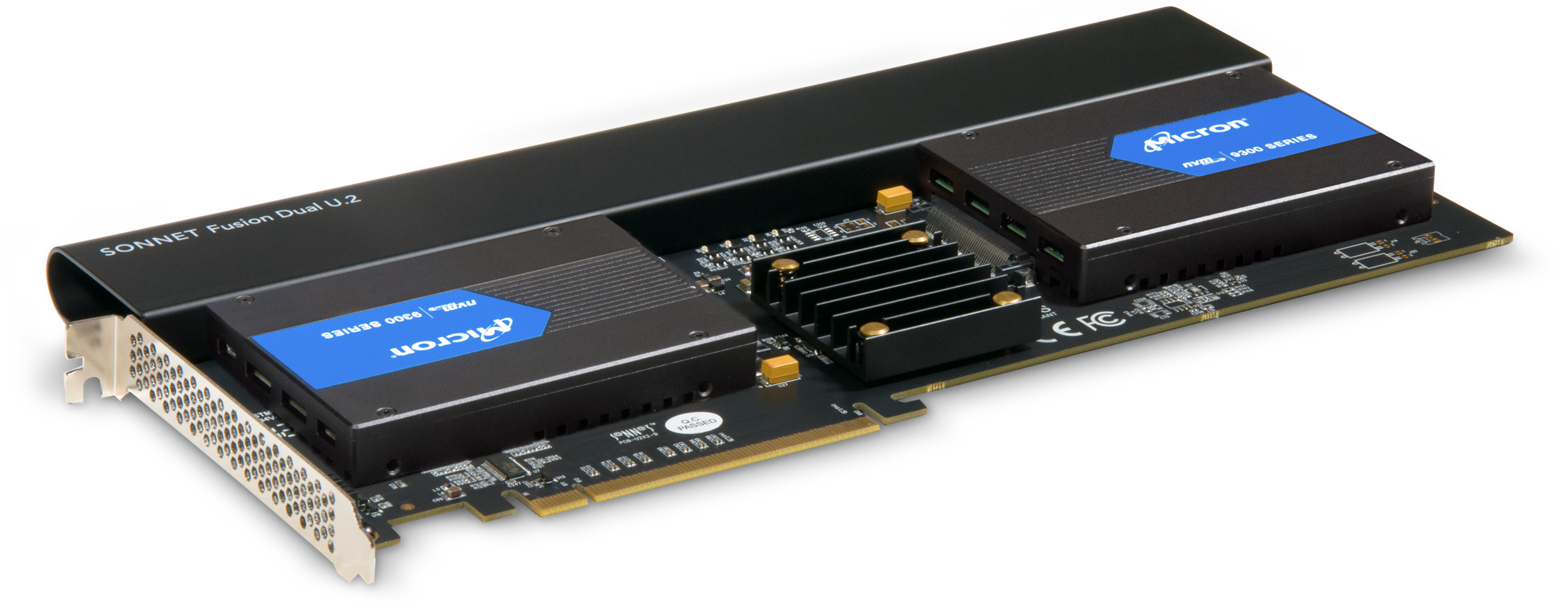 Fusion Dual U.2 PCIe Card - SONNETTECH