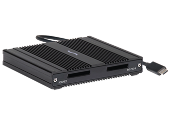 SF3 Series - SxS PRO X Card Reader enclosure.