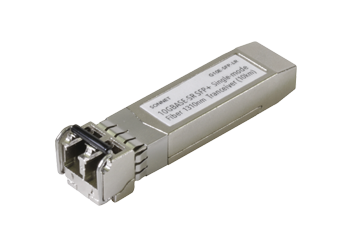 SFP+ transceiver module for networking products.