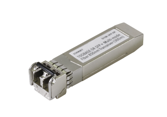 SFP+ transceiver module for networking products.