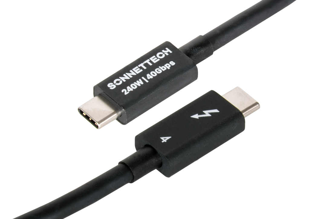 Sonnet Thunderbolt 4 cables.