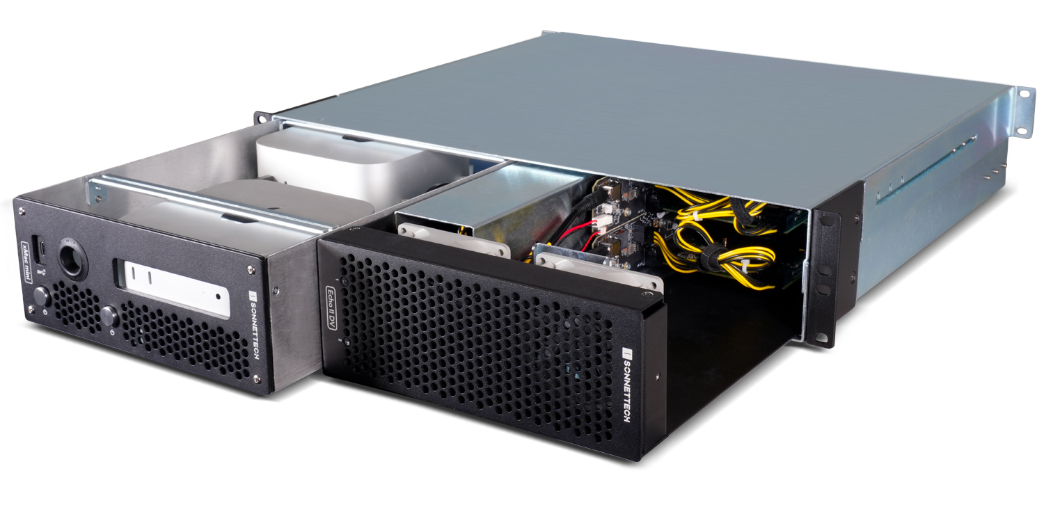 xMac mini (2024+) with Echo II DV Module System.