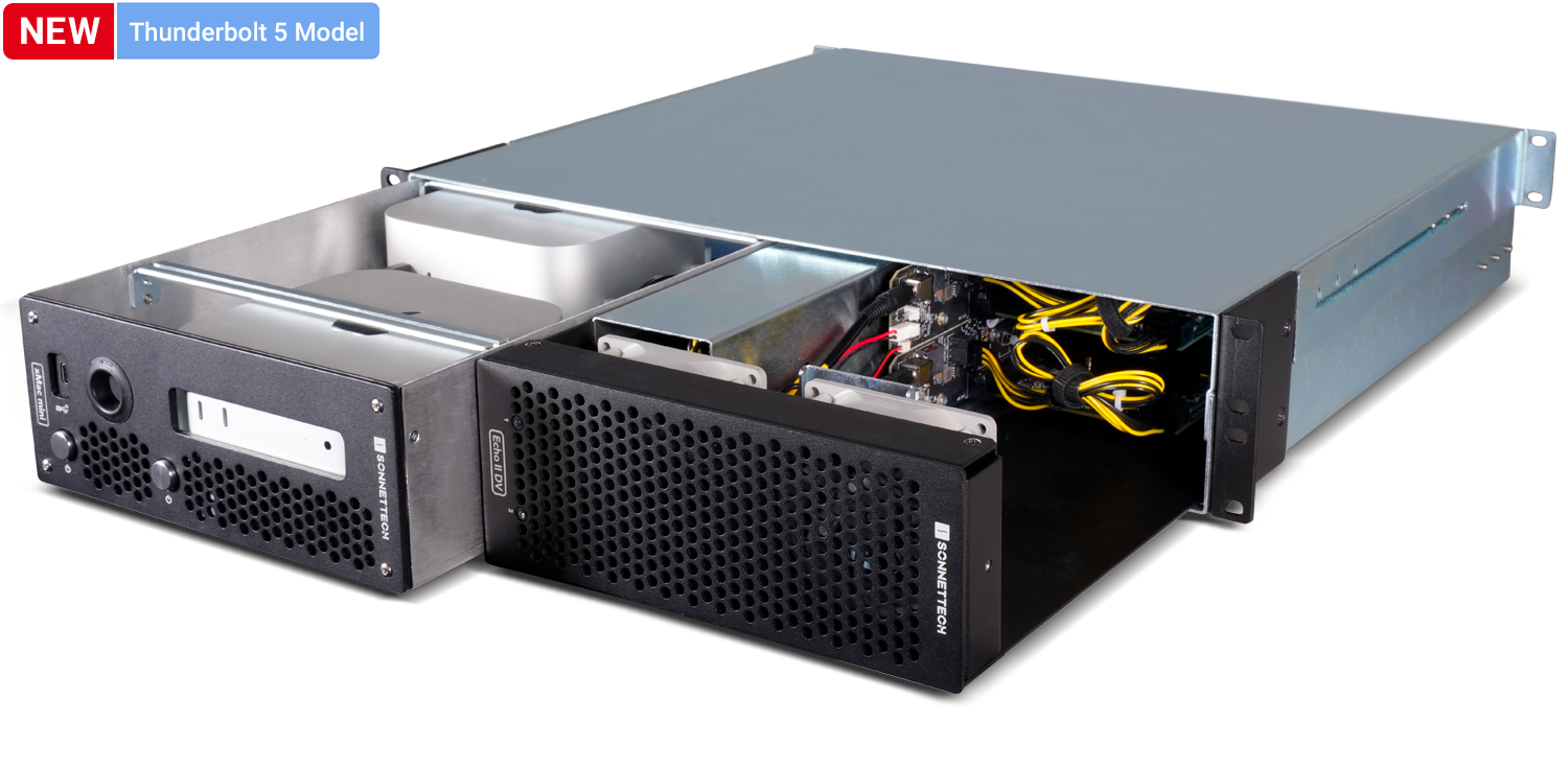 xMac mini (2024+) with Echo II DV Module System.