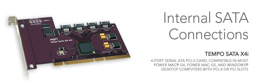 Sonnet Tempo SATA E2P 2-Port Serial ATA Host Controller for