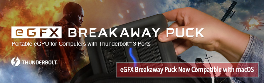 eGFX Breakaway Box - Thunderbolt 3-to-eGPU Expansion System